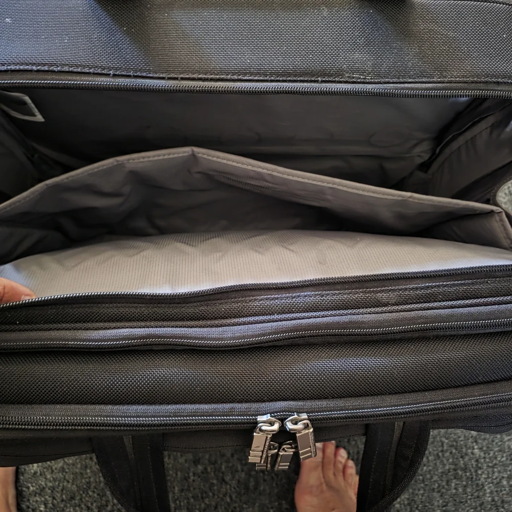 Black Rolling Bag